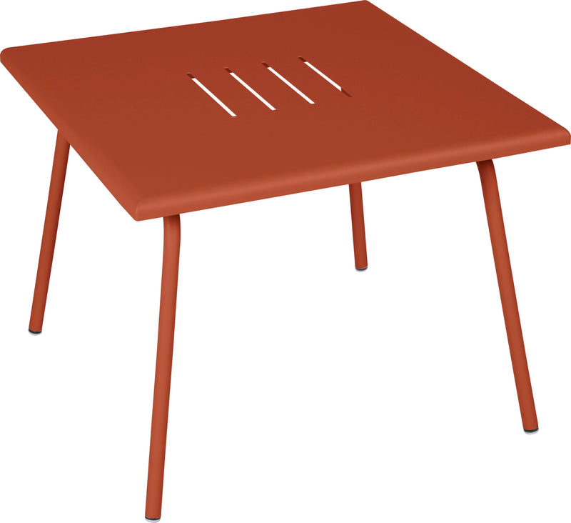 Fermob Monceau Table basse 57 x 57cm Ocre rouge 20 