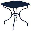 Fermob Opéra+ Table carronde 82 x 82cm Bleu abysse 92 
