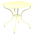 Fermob Opéra+ Table carronde 82 x 82cm Citron givré A6 