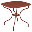 Fermob Opéra+ Table carronde 82 x 82cm Ocre rouge 20 