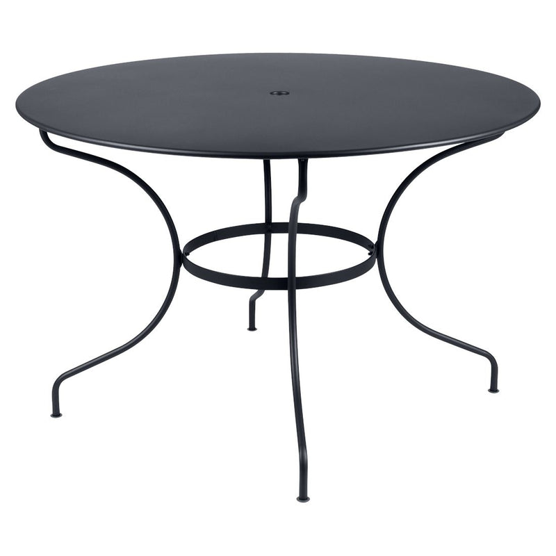 Fermob Opera+ Table ø 117cm Carbone 47 