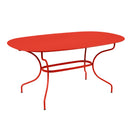 Fermob Opéra+ Table ovale 160 x 90cm Capucine 45 