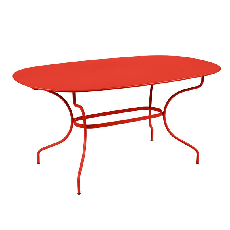 Fermob Opéra+ Table ovale 160 x 90cm Capucine 45 