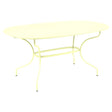 Fermob Opéra+ Table ovale 160 x 90cm Citron givré A6 