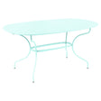Fermob Opéra+ Table ovale 160 x 90cm Menthe glaciale A7 