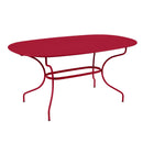 Fermob Opéra+ Table ovale 160 x 90cm Piment 43 