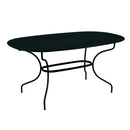 Fermob Opéra+ Table ovale 160 x 90cm Réglisse 42 