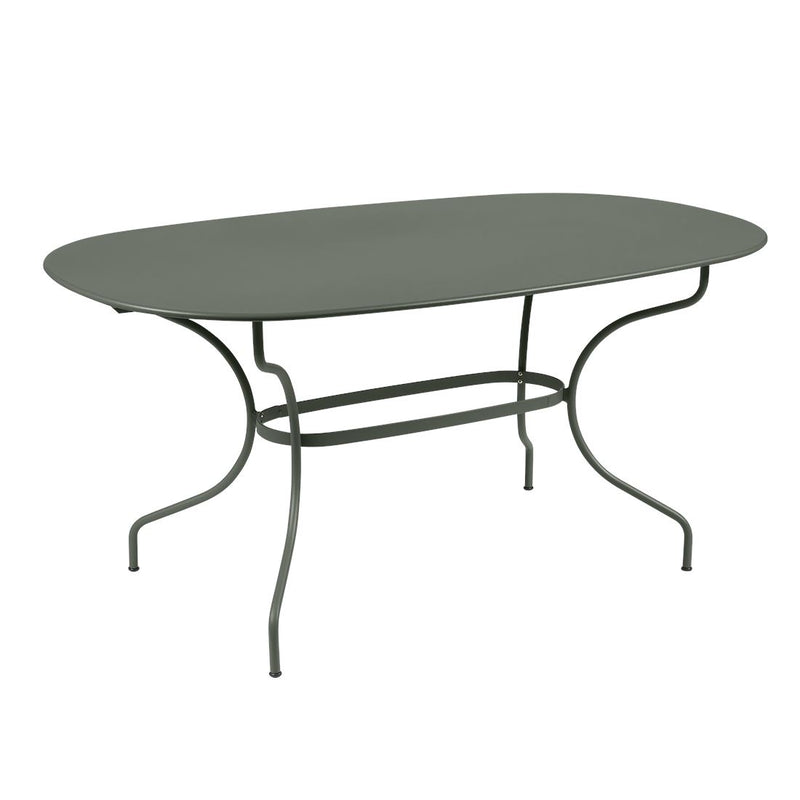 Fermob Opéra+ Table ovale 160 x 90cm Romarin 48 