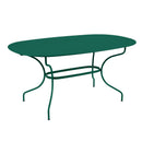 Fermob Opéra+ Table ovale 160 x 90cm Vert cèdre 02 