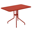 Fermob Pétale Table 110 x 70cm Ocre rouge 20 