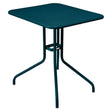 Fermob Pétale Table 60 x 70cm Bleu acapulco 21 