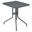 Fermob Pétale Table 60 x 70cm Gris orage 26 