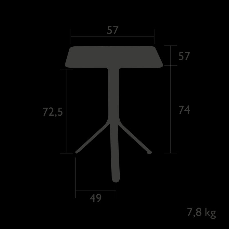 Fermob Rest'O Table 57 x 57cm 