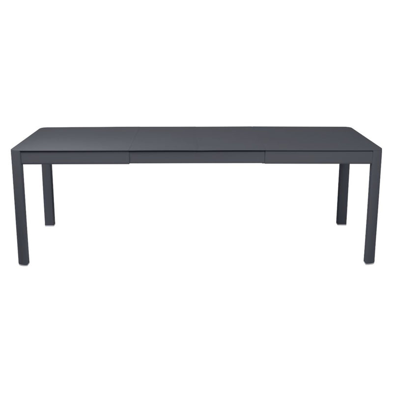 Fermob Ribambelle Table 2 allonges 149/234 x 100cm Carbone 47 
