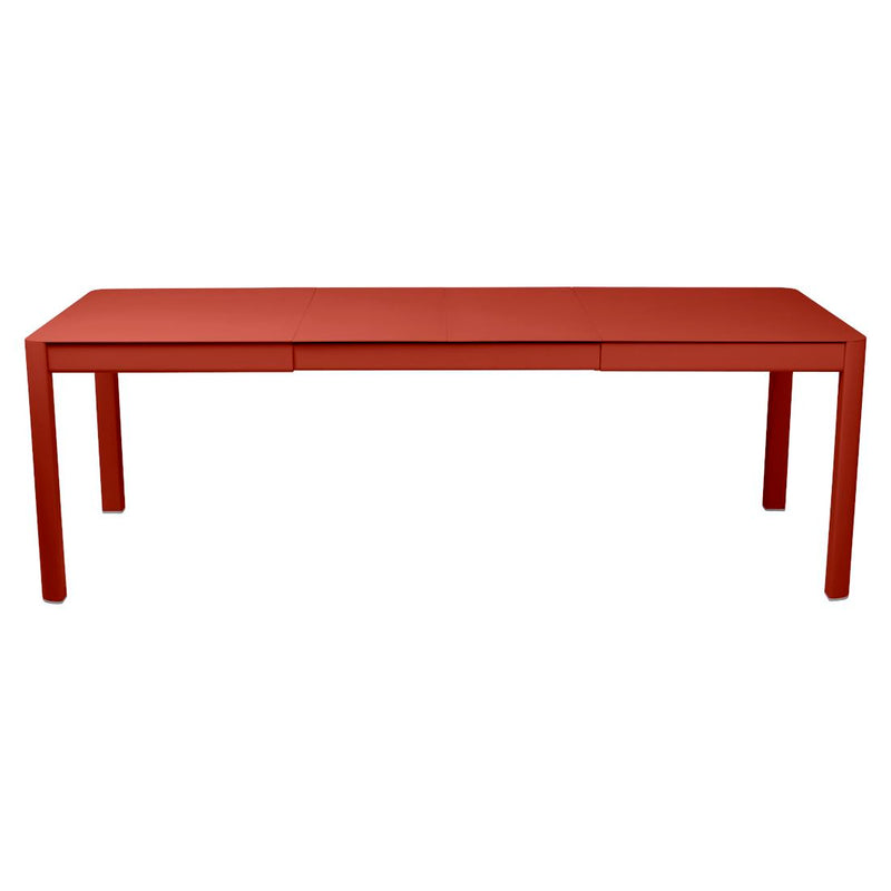 Fermob Ribambelle Table 2 allonges 149/234 x 100cm Ocre rouge 20 