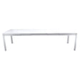 Fermob Ribambelle Table 3 allonges xl 149/299 x 100cm Blanc coton 01 