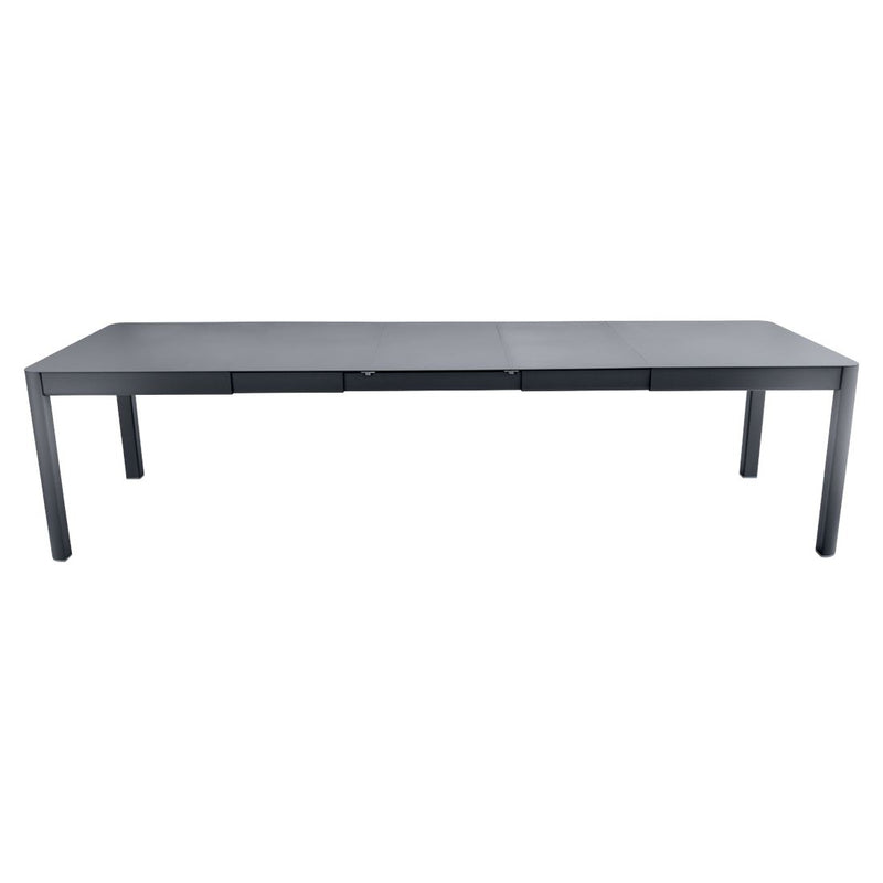 Fermob Ribambelle Table 3 allonges xl 149/299 x 100cm Carbone 47 