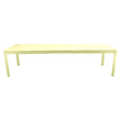 Fermob Ribambelle Table 3 allonges xl 149/299 x 100cm Citron givré A6 