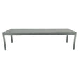 Fermob Ribambelle Table 3 allonges xl 149/299 x 100cm Gris lapilli C7 