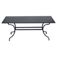 Fermob Romane Table 180 x 100cm Carbone 47 