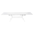 Fermob Romane Table à allonges 200/300 x 100cm Blanc coton 01 