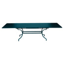 Fermob Romane Table à allonges 200/300 x 100cm Bleu acapulco 21 