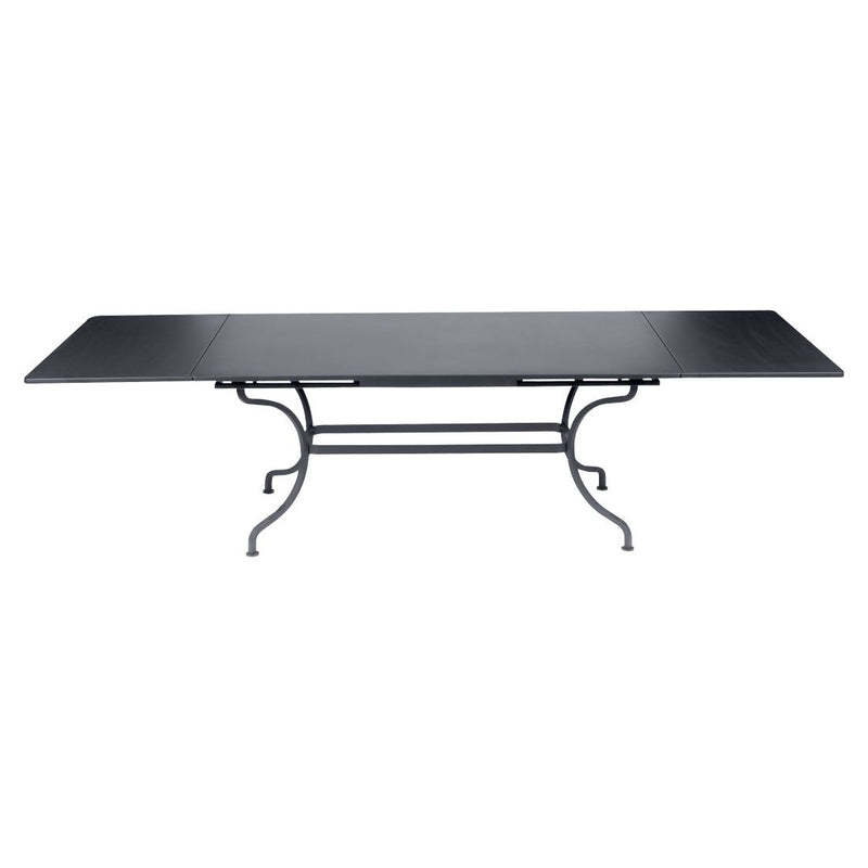 Fermob Romane Table à allonges 200/300 x 100cm Carbone 47 