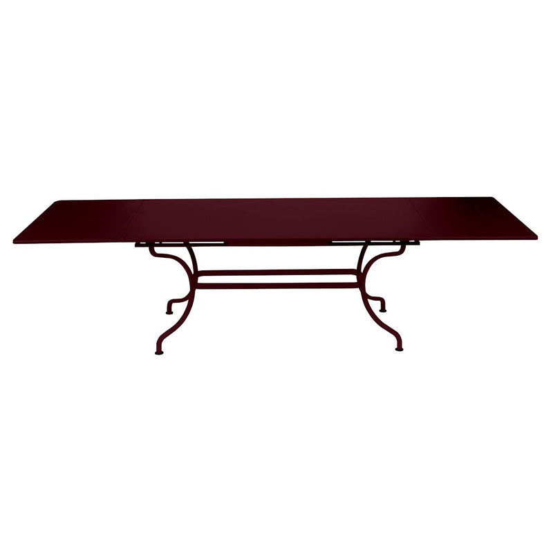 Fermob Romane Table à allonges 200/300 x 100cm Cerise noire B9 