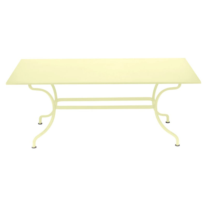 Fermob Romane Table à allonges 200/300 x 100cm Citron givré A6 