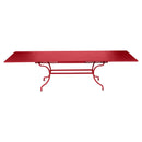 Fermob Romane Table à allonges 200/300 x 100cm Coquelicot 67 