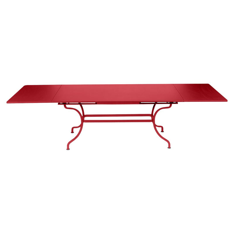 Fermob Romane Table à allonges 200/300 x 100cm Coquelicot 67 