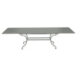 Fermob Romane Table à allonges 200/300 x 100cm Gris lapilli C7 