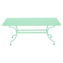 Fermob Romane Table à allonges 200/300 x 100cm Vert opaline 83 