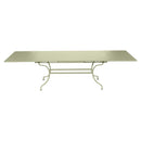 Fermob Romane Table à allonges 200/300 x 100cm Vert tilleul 65 