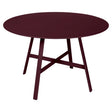 Fermob So'O Table Ø 117cm Cerise noire B9 