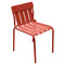 Fermob Stripe Chaise Ocre rouge 20 