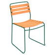 Fermob Surprising ® Chaise teck Vert cèdre 02 