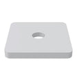 Glatz Couvercle-Cache pour Socle M4/M8/M16 240kg 110×110×12cm Gris Clair 