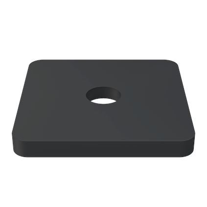Glatz Couvercle-Cache pour Socle M4/M8/M16 310kg 110×110×15cm Anthracite 