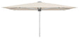 Glatz Palazzo Noblesse Parasol Professionnel 500x500cm 523 Champagne Alu naturel eloxé