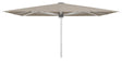 Glatz Palazzo Noblesse Parasol Professionnel 500x500cm 605 Clay Alu naturel eloxé