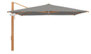 Glatz Parasol Aura, socle en sus 350x350cm 684 Urban Shadow 