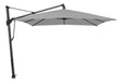 Glatz Parasol Sombrano S+ 300x300cm 501 Granite Alu laqué anthracite