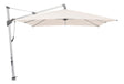 Glatz Parasol Sombrano S+ 350x350cm 453 Vanilla Alu naturel eloxé