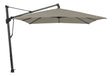 Glatz Parasol Sombrano S+ 350x350cm 605 Clay Alu laqué anthracite