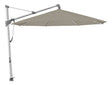 Glatz Parasol Sombrano S+ Ø400cm 605 Clay Alu naturel eloxé