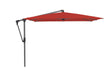 Glatz Parasol Sunwing Casa 270x270cm 403 Carmine Alu laqué anthracite