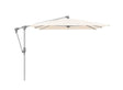 Glatz Parasol Sunwing Casa 300x240cm 523 Champagne Alu naturel eloxé
