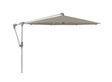 Glatz Parasol Sunwing Casa Ø330cm 605 Clay Alu naturel eloxé