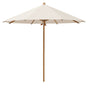 Glatz Parasol Teakwood Ø300cm 523 Champagne 